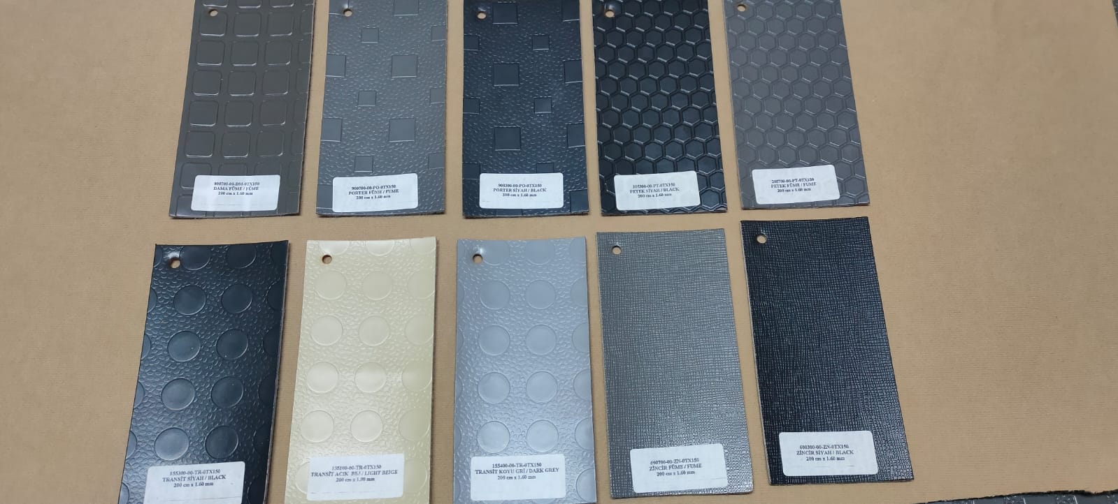 Zemin kaplama muşambaları